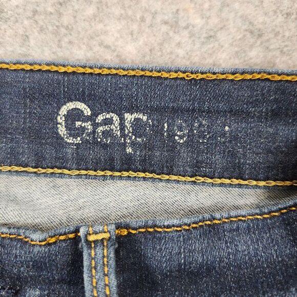 Gap 1969 Jeans Womens 29 Long Blue Resolution True Skinny Stretch Casual Preppy - Picture 3 of 14